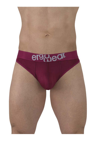 ErgoWear EW1479 MAX COTTON Bikini Color Garnet