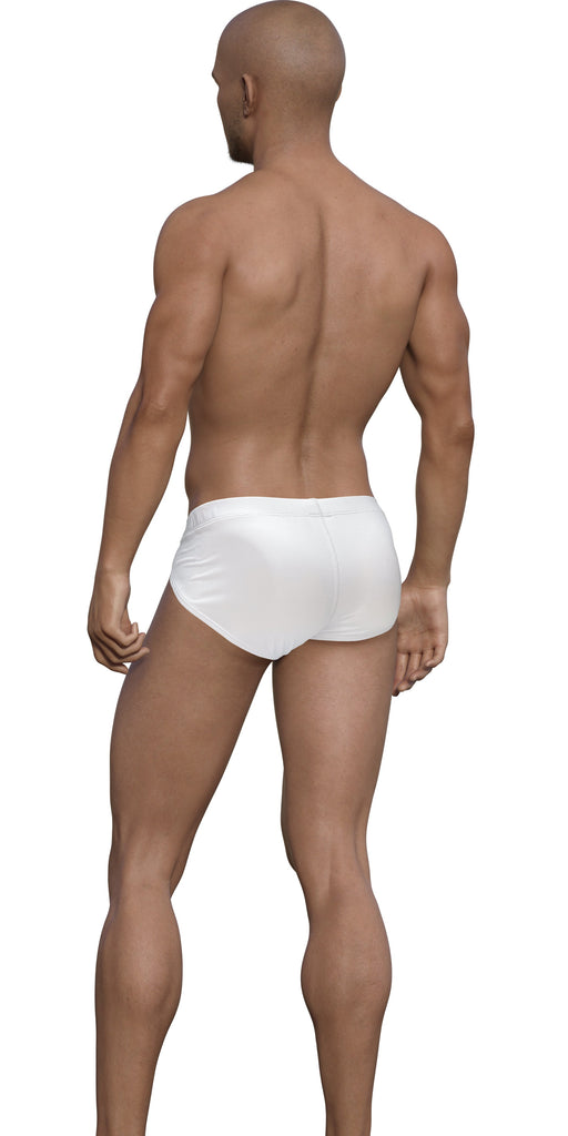 WildmanT Mesh Brief White and Red