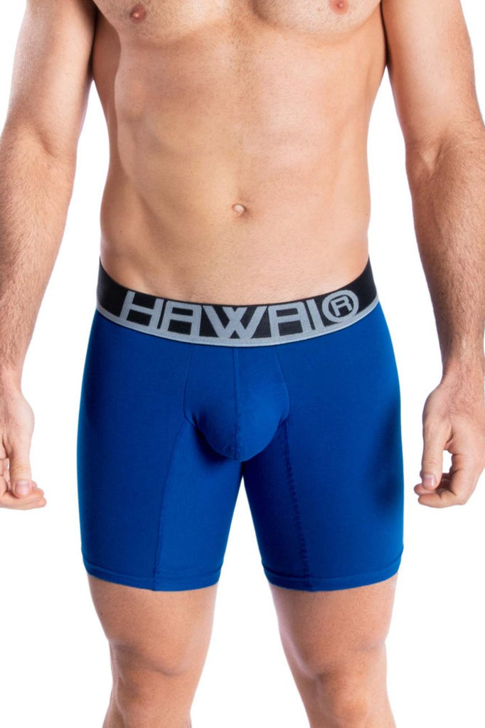 HAWAI 41903 Solid Athletic Boxer Briefs Color Royal Blue –