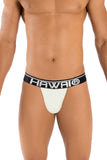HAWAI 41947 Solid Mens Thongs Color Vanilla