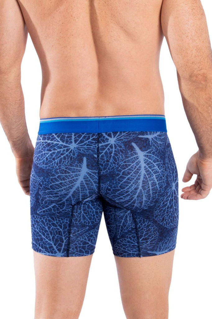 HAWAI 42104 Printed Boxer Briefs Color Royal Blue