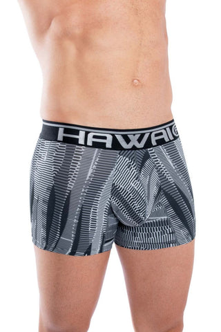 HAWAI 41903 Solid Athletic Boxer Briefs Color Black