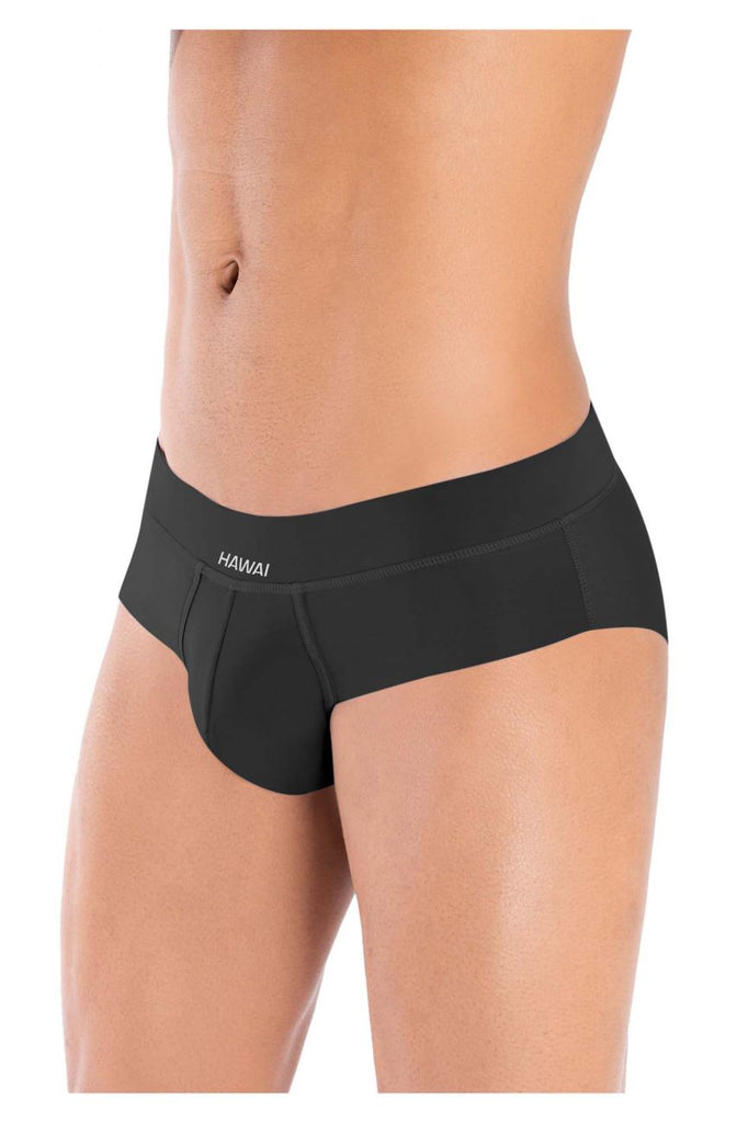 HAWAI 42141 Solid Hip Briefs Color Black