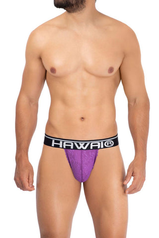 HAWAI 42154 Solid Microfiber Thongs Color Amber