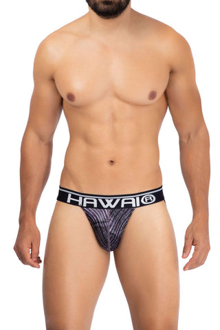 HAWAI 42163 Solid Microfiber Thongs Color Amber