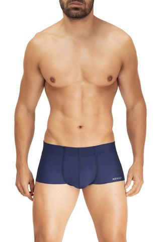 HAWAI 4986 Solid Athletic Trunks Color Royal Blue