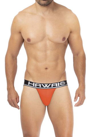 HAWAI 42154 Solid Microfiber Thongs Color Black
