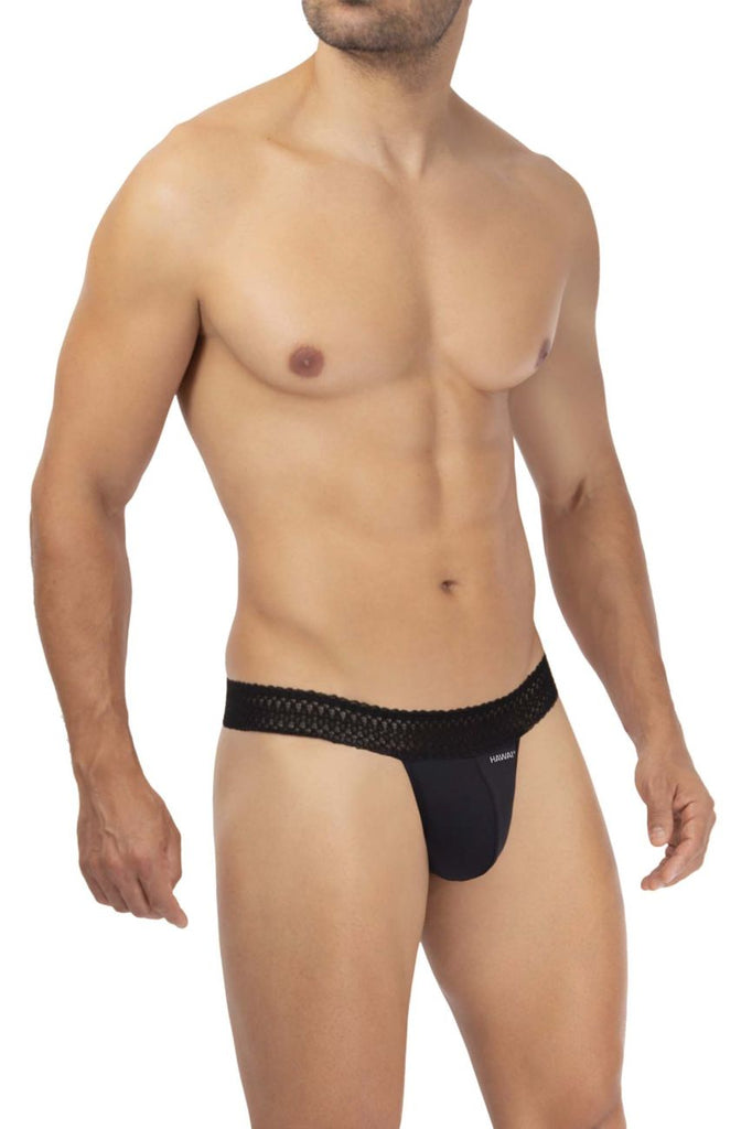 HAWAI 42347 Microfiber Thongs Color Black