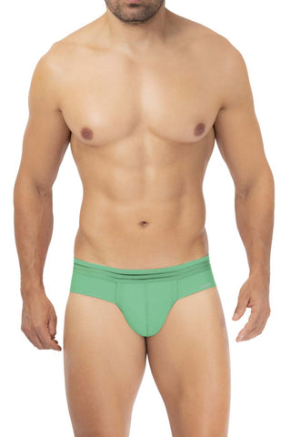 HAWAI 42172 Printed Microfiber Trunks Color Military Green