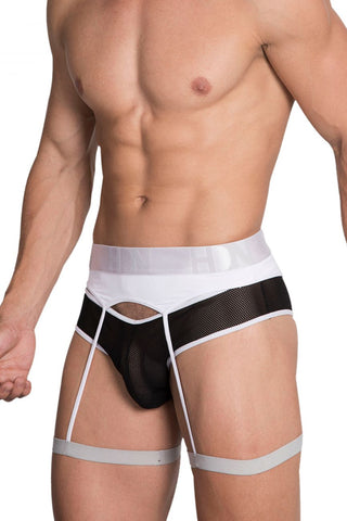 Hidden 965 Open Side Briefs Color Black