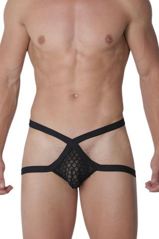 Hidden 965 Open Side Briefs Color Black