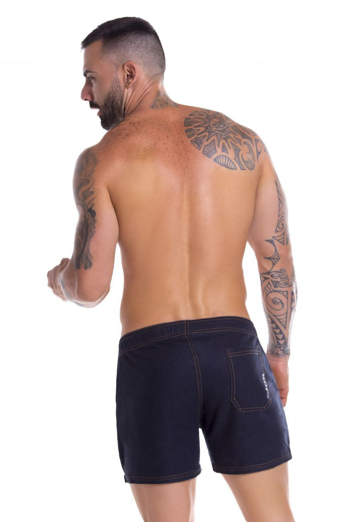 JOR-0902 Copacabana Athletic Shorts-Indigo Blue-M