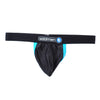 WildmanT Raw Strapless Mesh Jock with Blue Contrast Trim