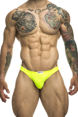 JUSTIN+SIMON XSJ12 Bikini One Color Yellow