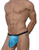 WildmanT Modal Micro Thong Big Boy Pouch Baby Blue