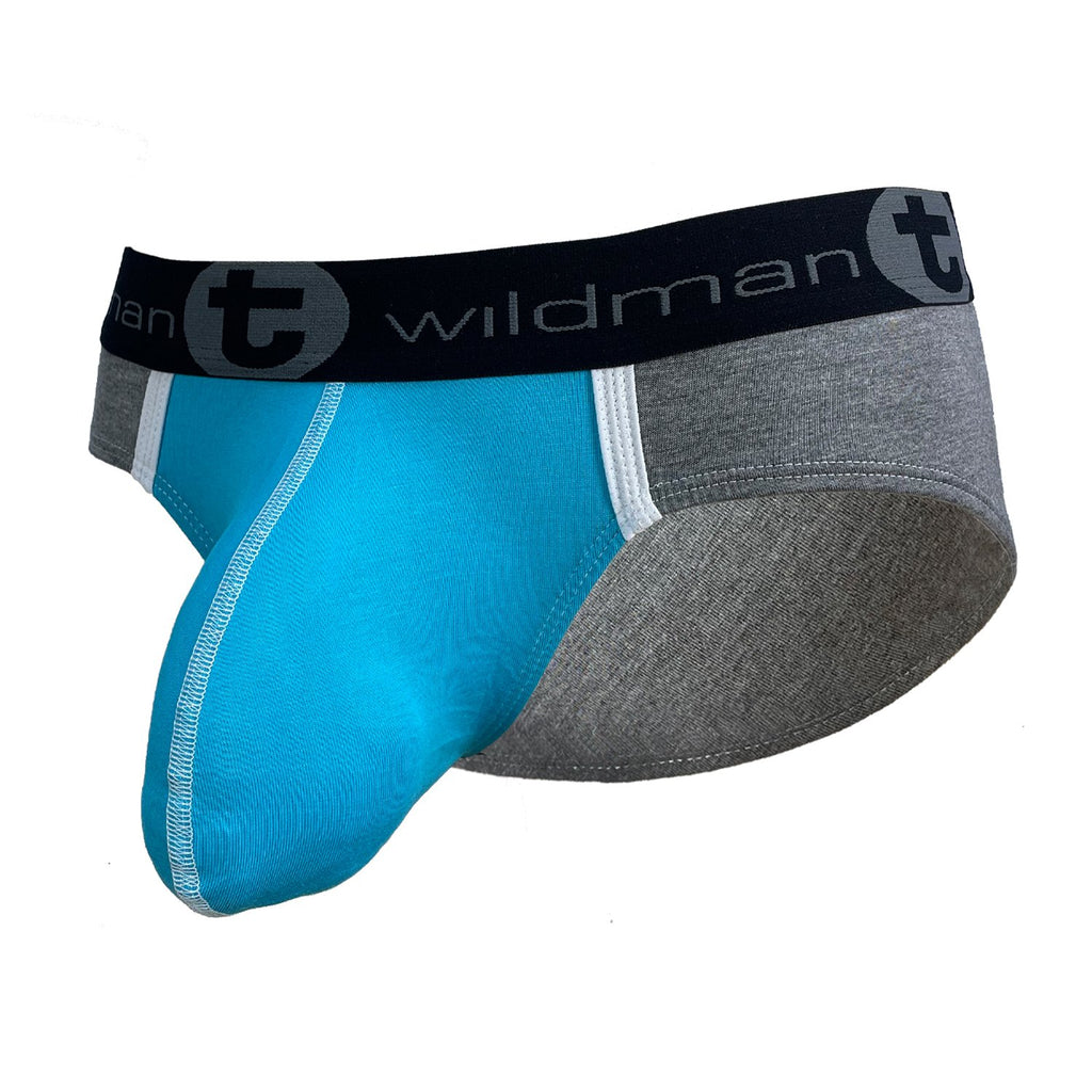 WildmanT Modal Big Boy Pouch Brief Baby Blue –