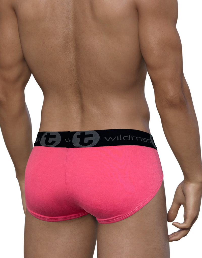 WildmanT Modal Big Boy Pouch Brief Pink –