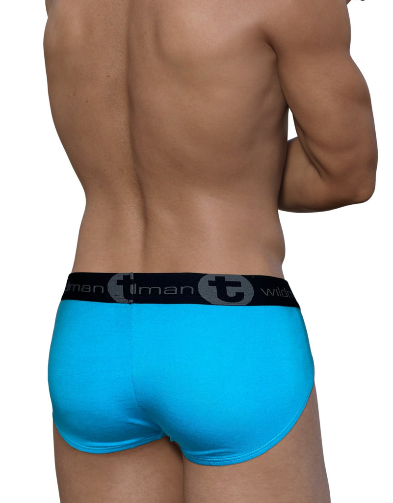 WildmanT Modal Big Boy Pouch Brief Baby Blue