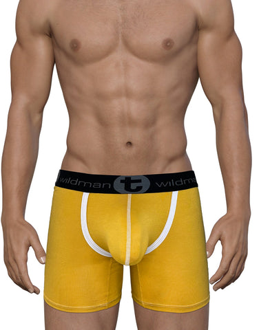 Big Boy Pouch Swim Bikini Yellow