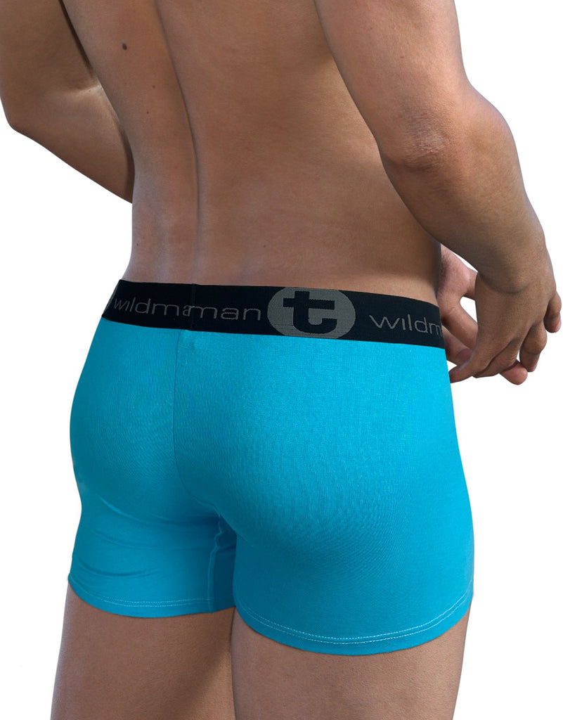 WildmanT Modal Big Boy Pouch Boxer Brief Baby Blue