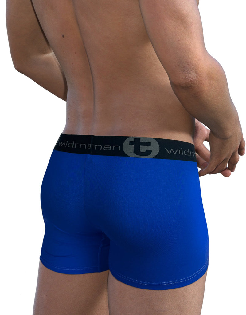 WildmanT Modal Big Boy Pouch Boxer Brief Royal Blue