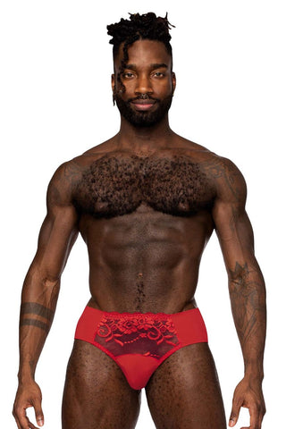 Male Power 331-293 Your Lace Or Mine Jock Color Red-White-Blue