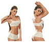 Mapale 206 Panty and Top Lace Set Color Ivory