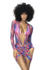 Mapale 47012 Beach Dress Cover Up Color Sunset Print