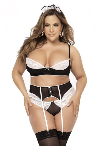 Mapale 6465 Costume French Maid Color Only Color