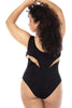 Mapale 67067X One Piece Swimsuit Color Black