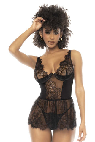 Mapale 8801 Two Piece Set Color Black