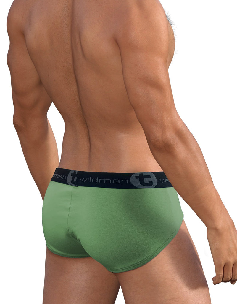 WildmanT Big Boy Pouch Brief Green