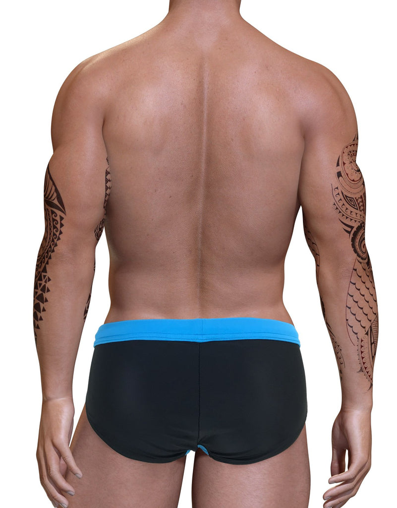 Big Boy Pouch Swim Bikini Blue