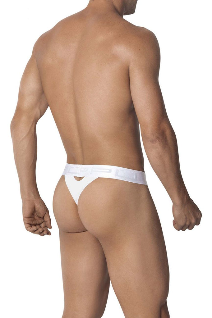 PPU 2112 Peek-a-boo Thongs Color White