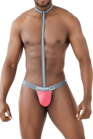 PPU 2310 Ball Lifter and Thong Jockstrap Color Black