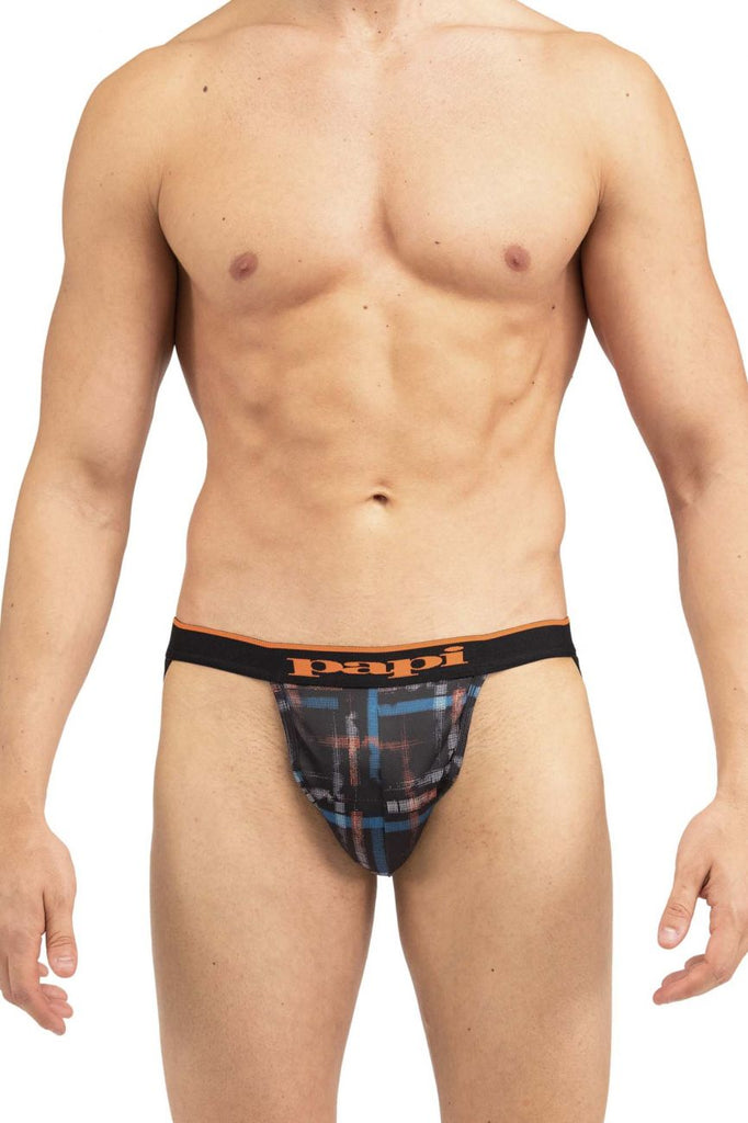 Papi UMPA006 2PK Jockstrap Color Black-Orange