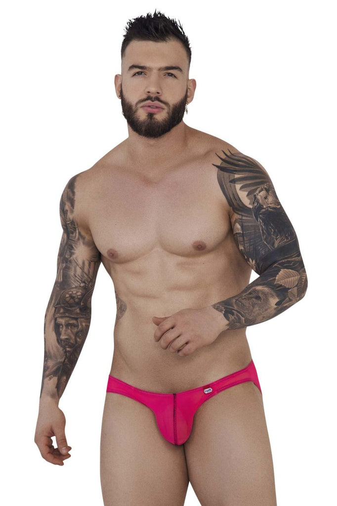 Pikante 1099 Clandestine Velvet Thongs Pink –  -  Men's Underwear and Swimwear