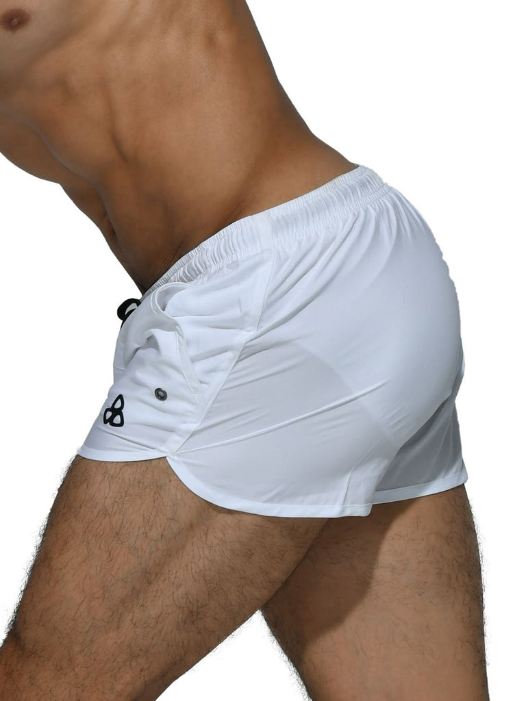 Private Structure BSBY4059 Befit Sweat Athletic Shorts Color White