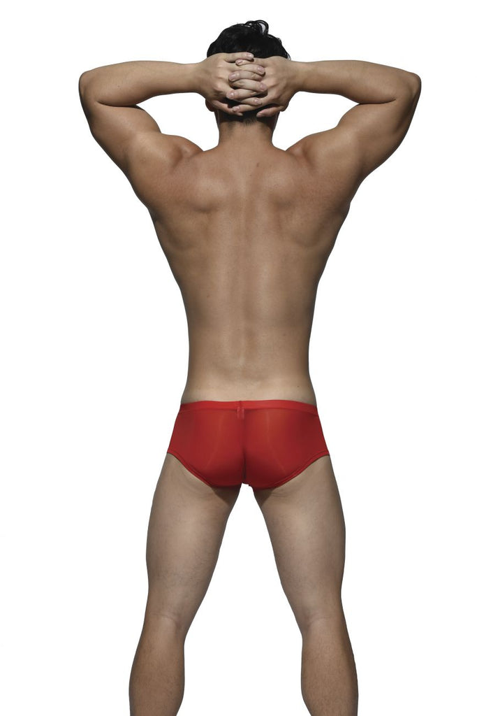 Private Structure DGEMU3487BT Desire Glaze Hipster Boxer Brief Color Red