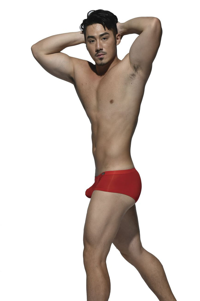 Private Structure DGEMU3487BT Desire Glaze Hipster Boxer Brief Color Red