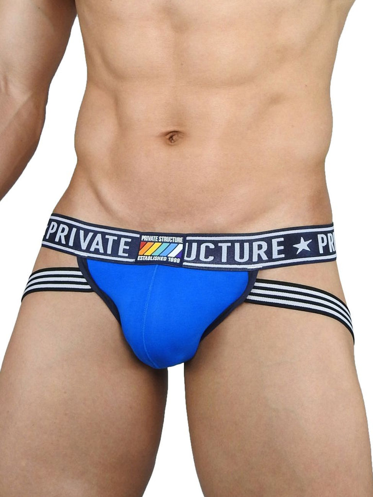 Private Structure EPUY4004 Pride Jockstrap Color Freedom Blue