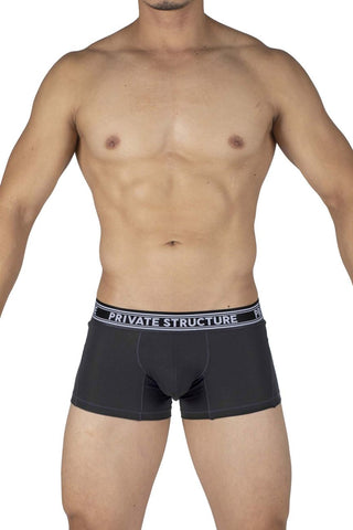 Private Structure SCUS4530 Classic Mid Waist Trunks Color Navy