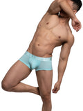 Private Structure PBUX4073 Platinum Bamboo Trunks Color Lite Cyan