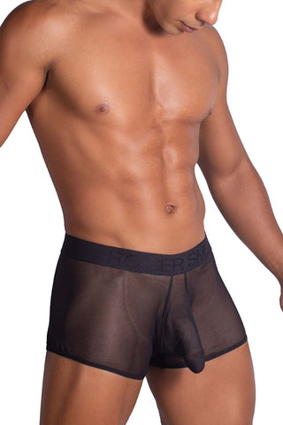 Male Power 407-288 Show Stopper Thong Color Silver Mesh Dot