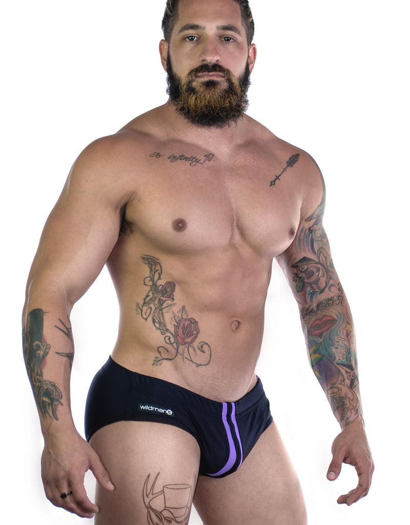 Sportivo Bikini Black & Purple