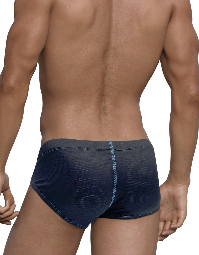 Wildmant Stitch Big Boy Pouch Brief - Blue