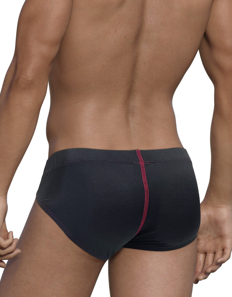 Wildmant Stitch Big Boy Pouch Brief - Red