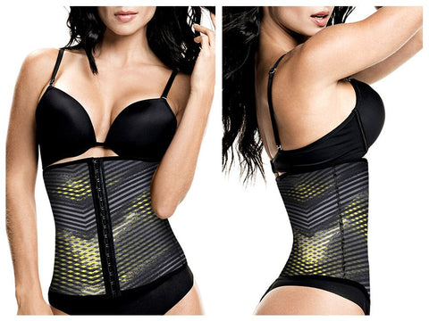 TrueShapers 1032 Latex free Workout Waist Training Cincher Color 04-Print