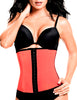 TrueShapers 1061 Latex free Workout Waist Training Cincher Color Coral