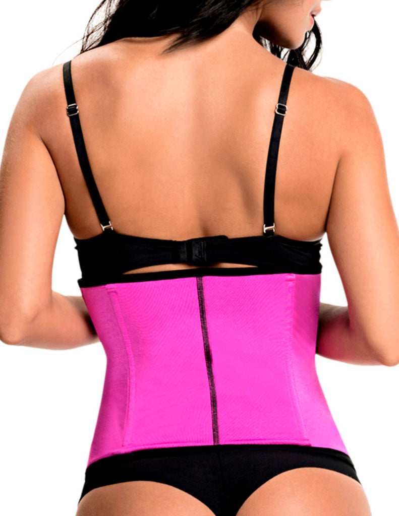 1061 Latex free Workout Waist Training Cincher Color Pink